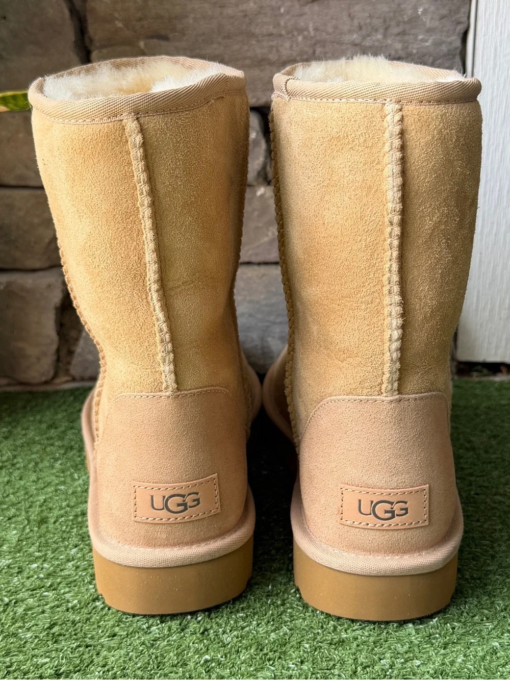 UGG Classic Short II Sandy Tan Women’s Winter Boots